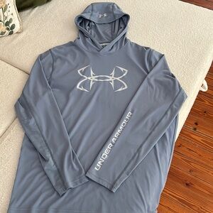 Under Armour long sleeve hood fishing shirt